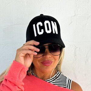 Blakeley Designs Black and White ICON Trucker Hat